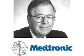Medtronic founder has a pacemaker